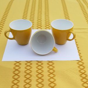 Vintage Centura by Corning Summerhill  Laurel Harvest lot of 3 coffee tea cups